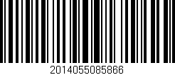Código de barras (EAN, GTIN, SKU, ISBN): '2014055085866'