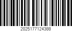 Código de barras (EAN, GTIN, SKU, ISBN): '2025177124388'