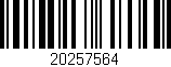 Código de barras (EAN, GTIN, SKU, ISBN): '20257564'