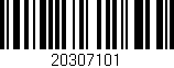 Código de barras (EAN, GTIN, SKU, ISBN): '20307101'