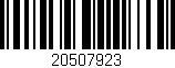 Código de barras (EAN, GTIN, SKU, ISBN): '20507923'