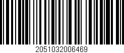 Código de barras (EAN, GTIN, SKU, ISBN): '2051032006469'