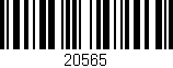 Código de barras (EAN, GTIN, SKU, ISBN): '20565'