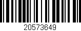 Código de barras (EAN, GTIN, SKU, ISBN): '20573649'
