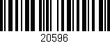 Código de barras (EAN, GTIN, SKU, ISBN): '20596'