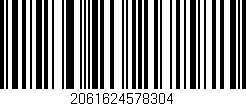 Código de barras (EAN, GTIN, SKU, ISBN): '2061624578304'