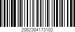 Código de barras (EAN, GTIN, SKU, ISBN): '2062394173102'