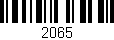 Código de barras (EAN, GTIN, SKU, ISBN): '2065'