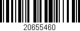 Código de barras (EAN, GTIN, SKU, ISBN): '20655460'