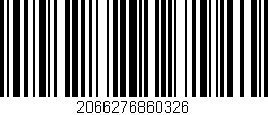 Código de barras (EAN, GTIN, SKU, ISBN): '2066276860326'