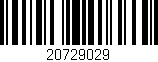 Código de barras (EAN, GTIN, SKU, ISBN): '20729029'
