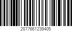 Código de barras (EAN, GTIN, SKU, ISBN): '2077661239405'