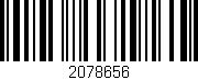 Código de barras (EAN, GTIN, SKU, ISBN): '2078656'