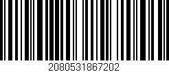 Código de barras (EAN, GTIN, SKU, ISBN): '2080531867202'