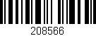 Código de barras (EAN, GTIN, SKU, ISBN): '208566'