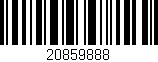 Código de barras (EAN, GTIN, SKU, ISBN): '20859888'