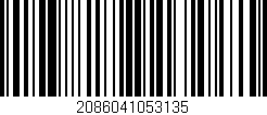 Código de barras (EAN, GTIN, SKU, ISBN): '2086041053135'