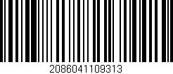 Código de barras (EAN, GTIN, SKU, ISBN): '2086041109313'