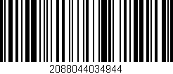 Código de barras (EAN, GTIN, SKU, ISBN): '2088044034944'