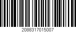 Código de barras (EAN, GTIN, SKU, ISBN): '2088317015007'