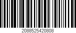 Código de barras (EAN, GTIN, SKU, ISBN): '2088525420808'