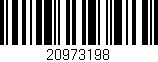 Código de barras (EAN, GTIN, SKU, ISBN): '20973198'