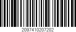 Código de barras (EAN, GTIN, SKU, ISBN): '2097410207202'