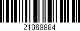 Código de barras (EAN, GTIN, SKU, ISBN): '21069884'