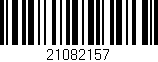 Código de barras (EAN, GTIN, SKU, ISBN): '21082157'