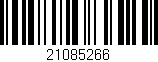Código de barras (EAN, GTIN, SKU, ISBN): '21085266'