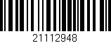 Código de barras (EAN, GTIN, SKU, ISBN): '21112948'