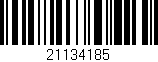 Código de barras (EAN, GTIN, SKU, ISBN): '21134185'
