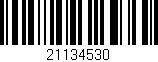 Código de barras (EAN, GTIN, SKU, ISBN): '21134530'