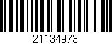 Código de barras (EAN, GTIN, SKU, ISBN): '21134973'