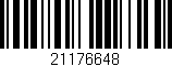Código de barras (EAN, GTIN, SKU, ISBN): '21176648'