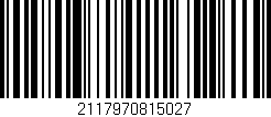 Código de barras (EAN, GTIN, SKU, ISBN): '2117970815027'