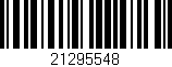 Código de barras (EAN, GTIN, SKU, ISBN): '21295548'