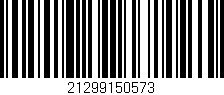 Código de barras (EAN, GTIN, SKU, ISBN): '21299150573'