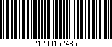 Código de barras (EAN, GTIN, SKU, ISBN): '21299152485'
