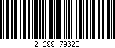 Código de barras (EAN, GTIN, SKU, ISBN): '21299179628'