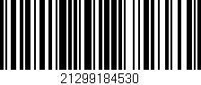 Código de barras (EAN, GTIN, SKU, ISBN): '21299184530'