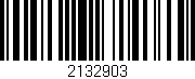 Código de barras (EAN, GTIN, SKU, ISBN): '2132903'