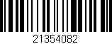 Código de barras (EAN, GTIN, SKU, ISBN): '21354082'