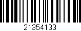Código de barras (EAN, GTIN, SKU, ISBN): '21354133'