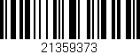 Código de barras (EAN, GTIN, SKU, ISBN): '21359373'
