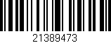 Código de barras (EAN, GTIN, SKU, ISBN): '21389473'