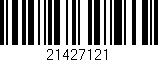 Código de barras (EAN, GTIN, SKU, ISBN): '21427121'