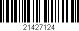 Código de barras (EAN, GTIN, SKU, ISBN): '21427124'