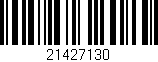 Código de barras (EAN, GTIN, SKU, ISBN): '21427130'