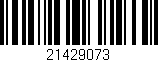 Código de barras (EAN, GTIN, SKU, ISBN): '21429073'